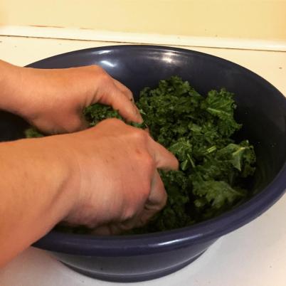 kale massage