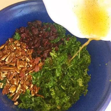 kale salad ingredients