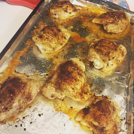 chicken thighs