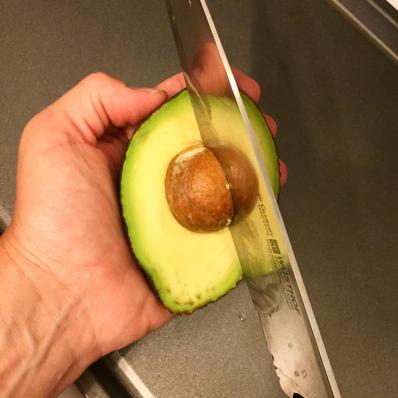 knife avocado