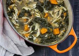 chickensweetpotatokalesoup