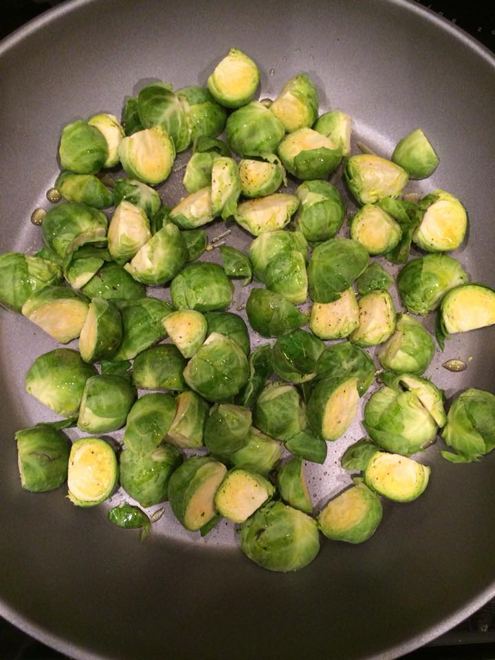 beginning brussel sprouts